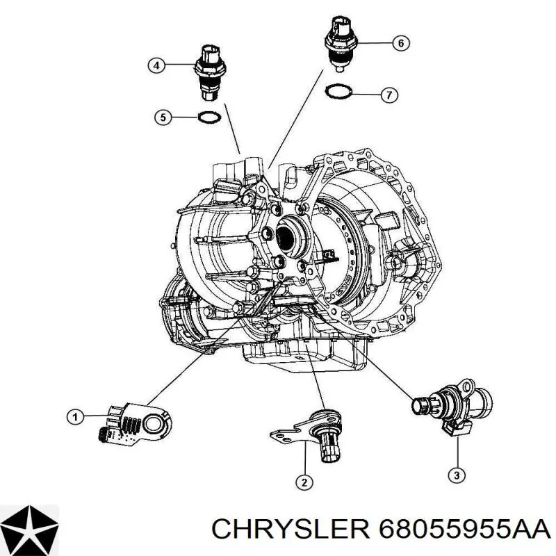 Купити 05078967AC Chrysler Потенціометр