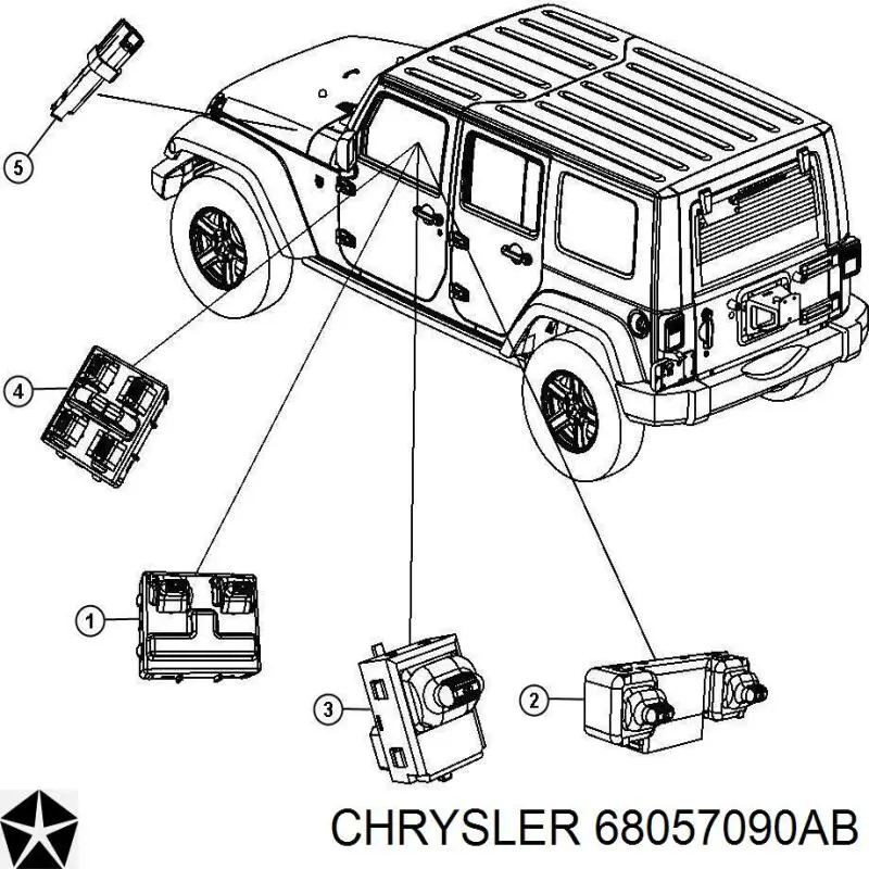  68057090AB Chrysler