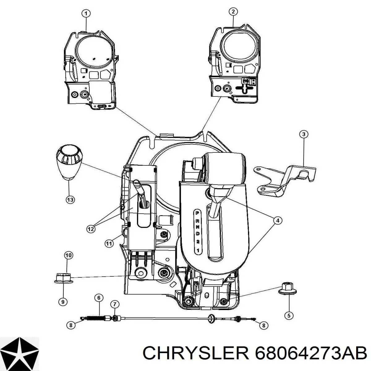  Chrysler 68064273AB ціна, від 11.69 USD
