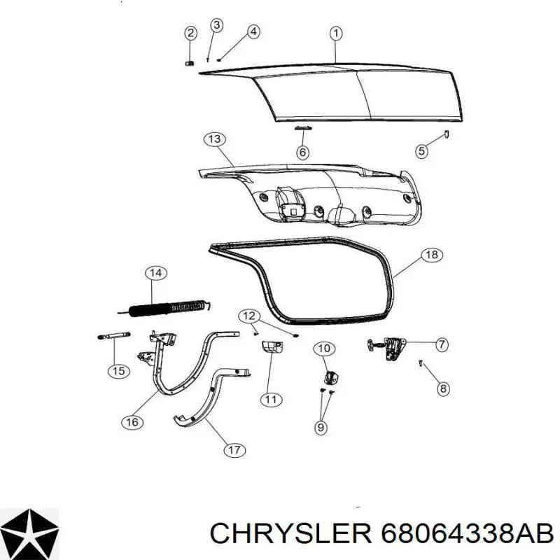 68064338AB Chrysler 