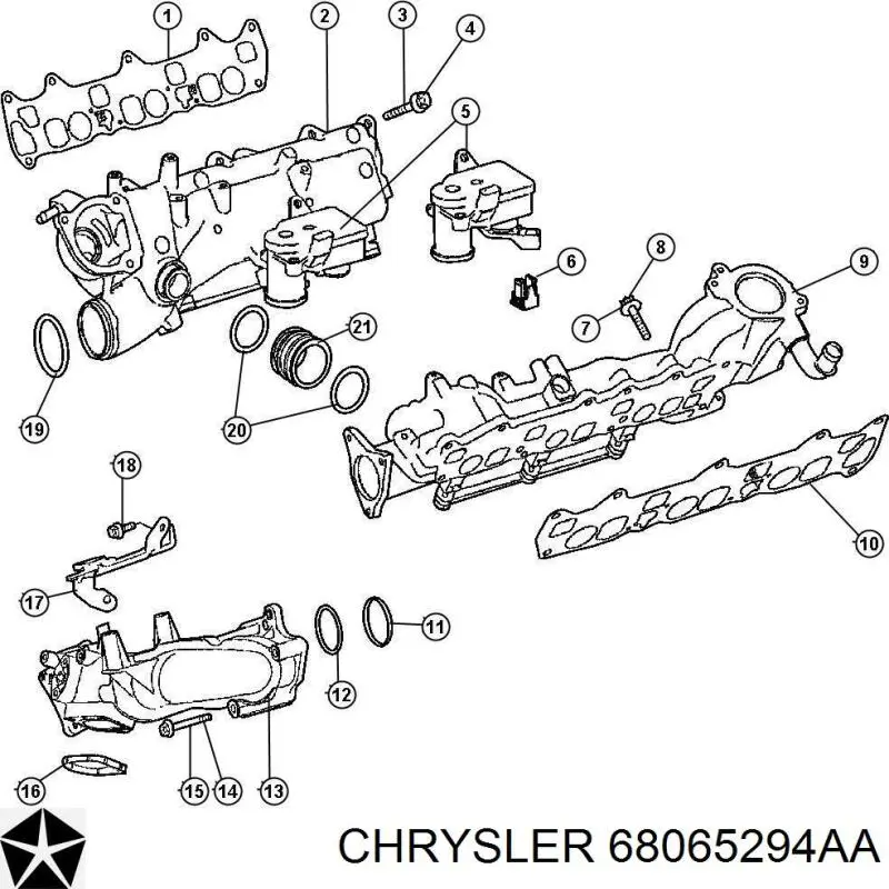  K05175643AB Fiat/Alfa/Lancia