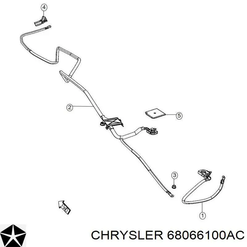 68066100AC Chrysler 