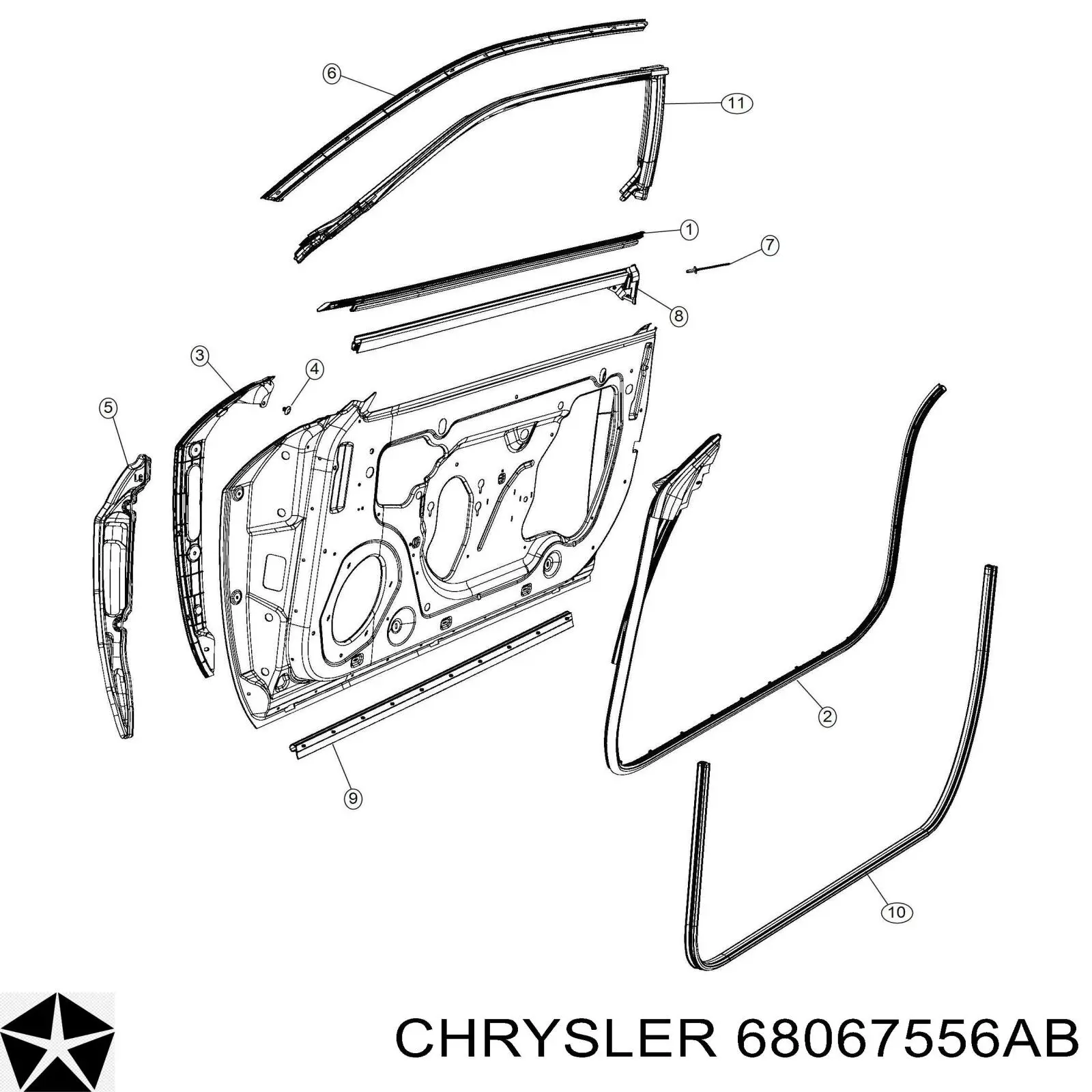 68067556AB Chrysler 