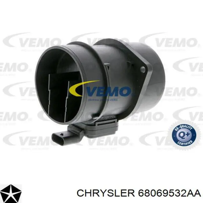 Датчик масової витрати повітря Chrysler 68069532AA ціна, від 50.62 USD