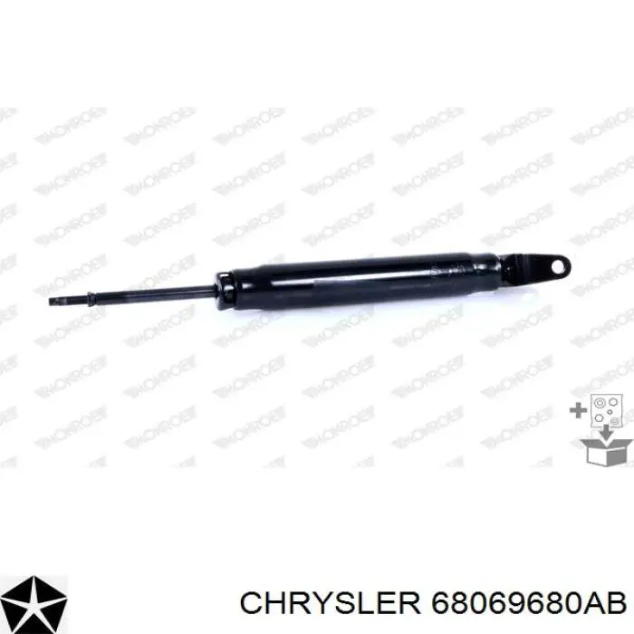 Купити 68069680AB Chrysler Стійка амортизатора задня