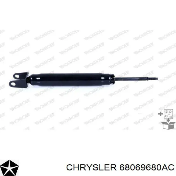 Амортизатор задній Chrysler 68069680AC ціна, від 196.72 USD