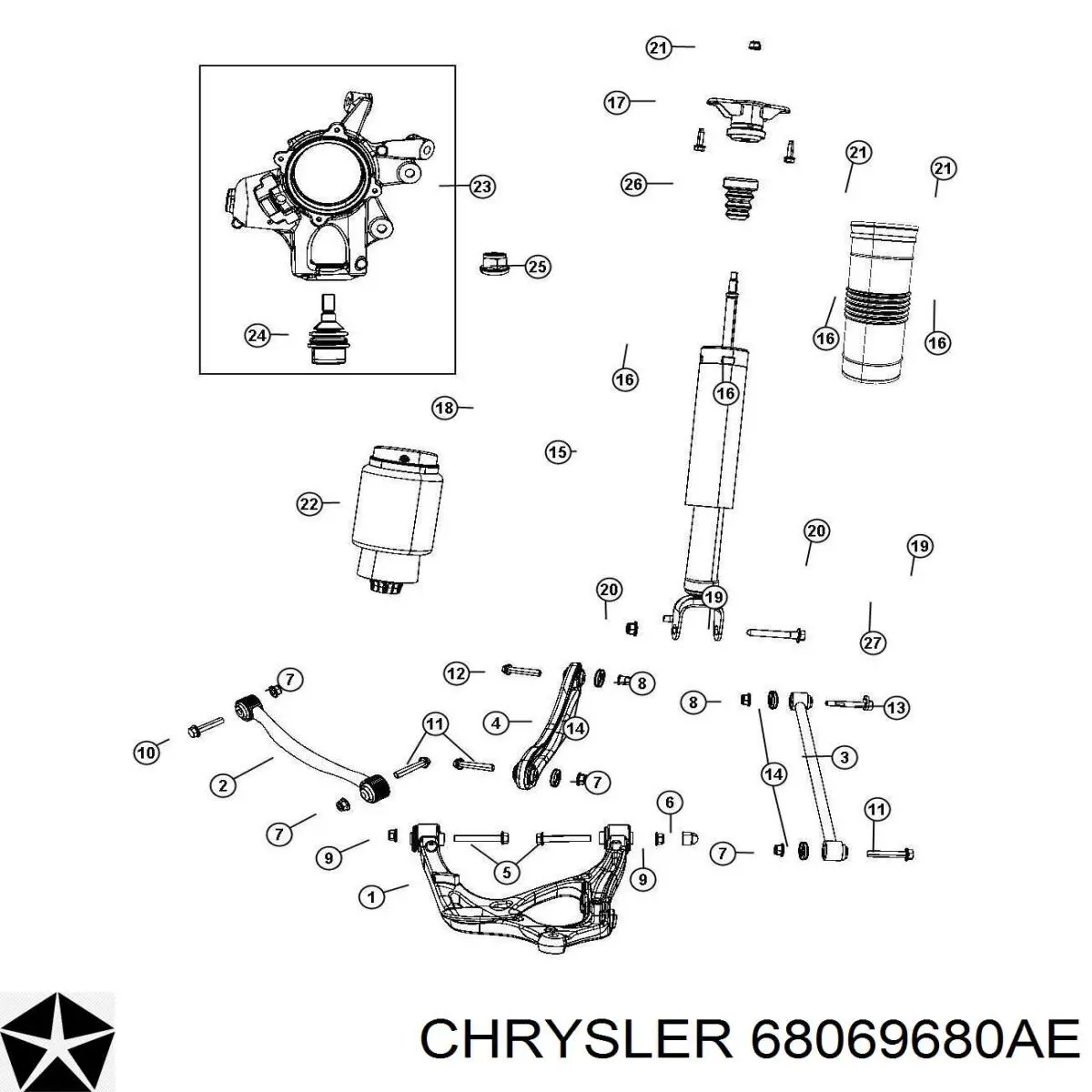  68069680AE Chrysler