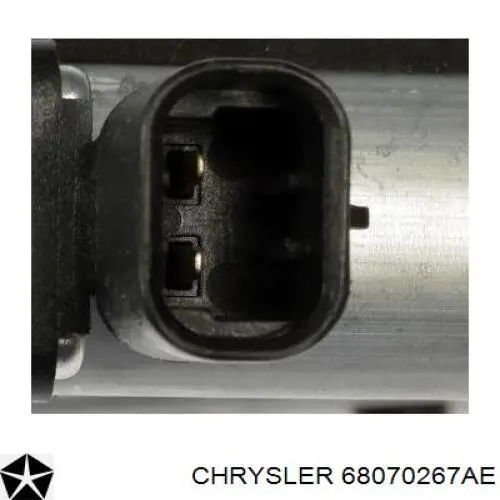Купити 68070267AD Chrysler Механізм стеклопідйомника водійських дверей