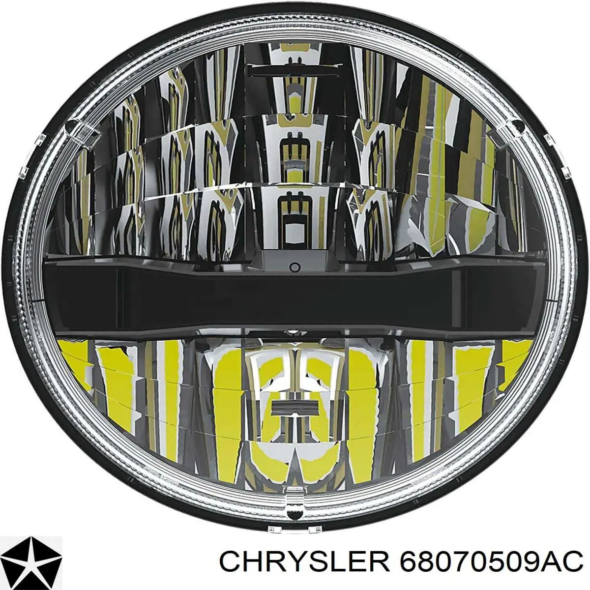 Ліве переднє крило Chrysler 68070509AC ціна, від 42.87 USD