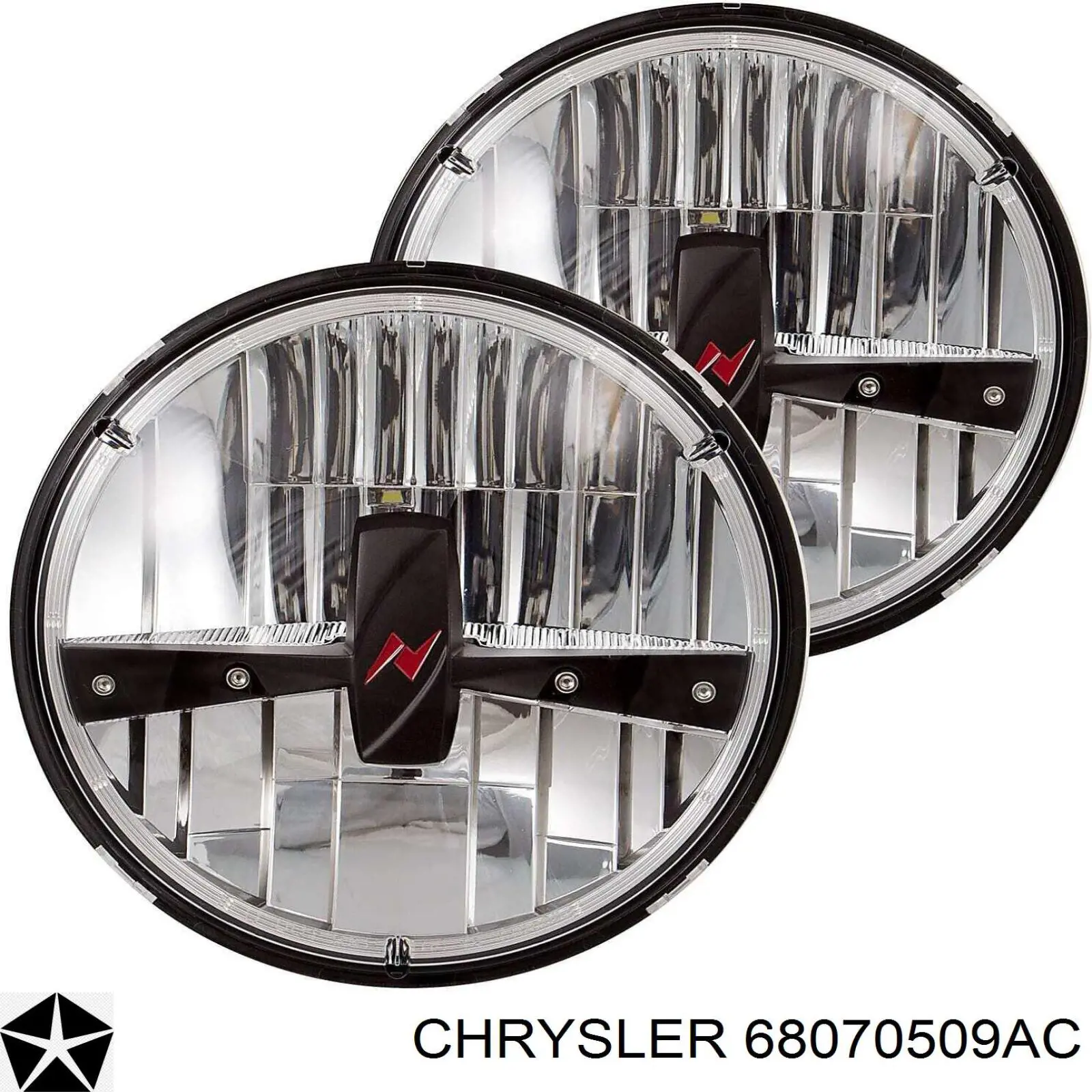 Купити 68070509AC Chrysler Крило переднє ліве
