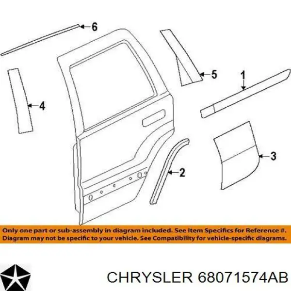 68071574AB Chrysler 