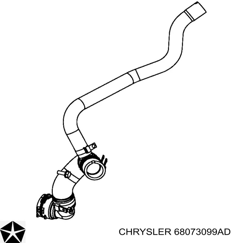 Пневмоподушка/Пневморессора моста заднього 68073099AD Chrysler