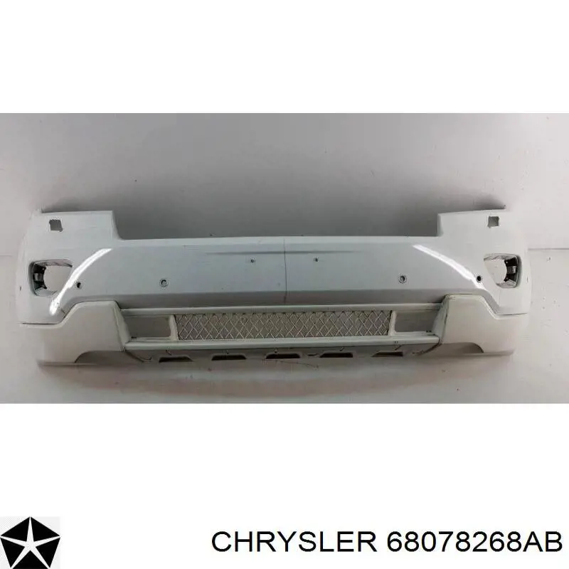 68078268AB Chrysler бампер передній