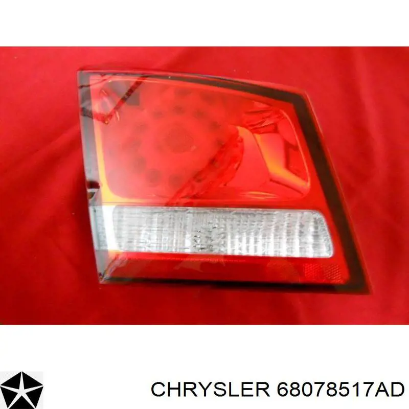 Купити 68078517AC Chrysler Ліхтар задній лівий, внутрішній
