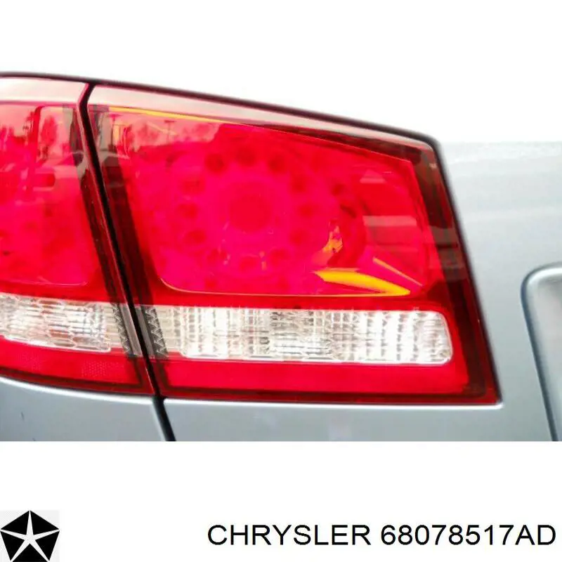 Ліхтар задній лівий, внутрішній Chrysler 68078517AC