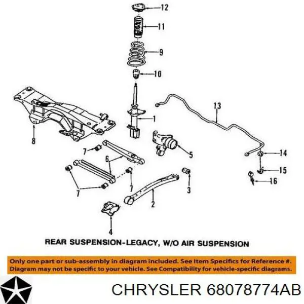 68078774AB Chrysler 