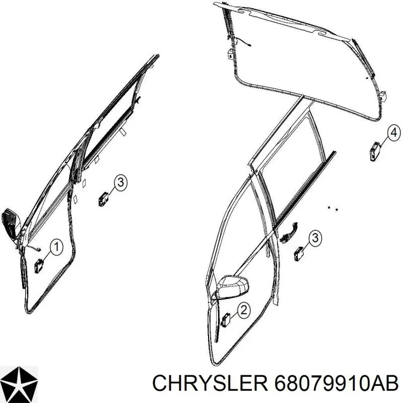 Chrysler 68079910AB ціна, від 23.06 USD