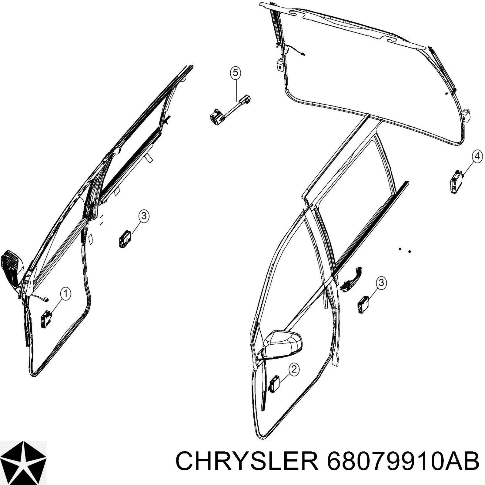 68079910AB Chrysler 