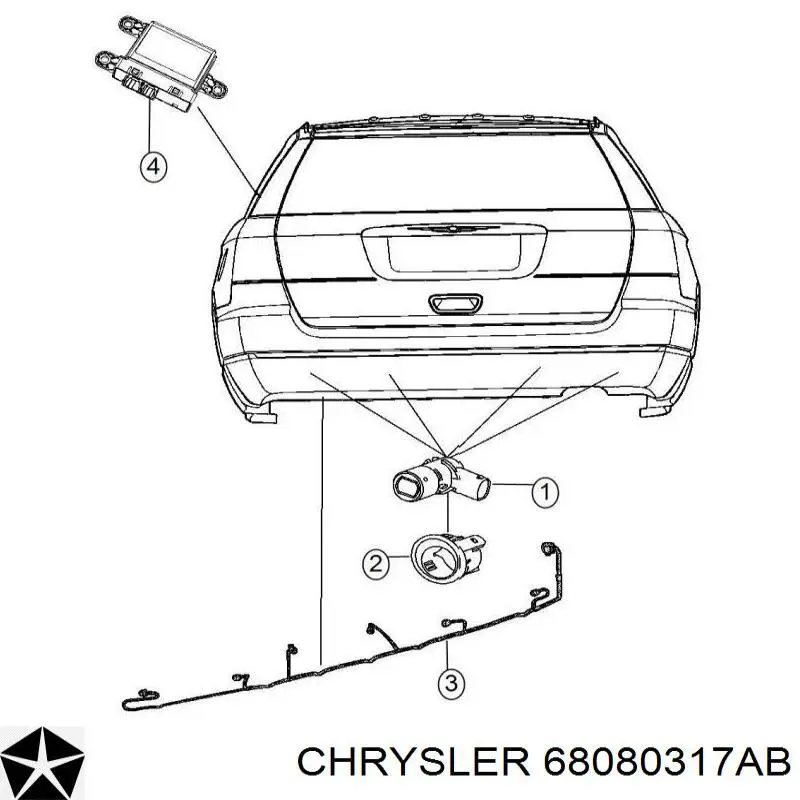  Chrysler 68080317AB ціна, від 31.67 USD