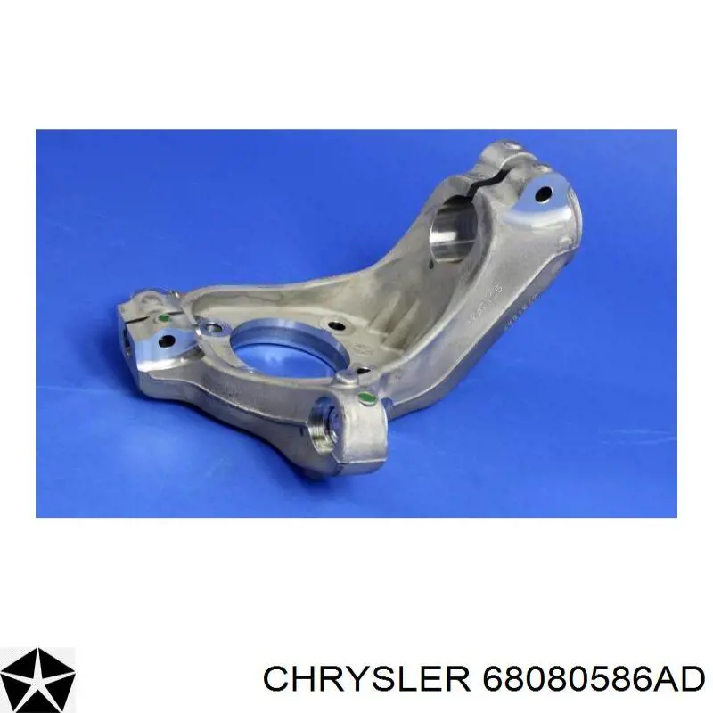 Цапфа поворотна ліва Chrysler 68080586AD ціна, від 38.01 USD