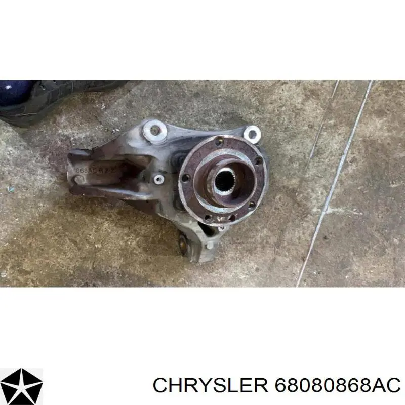 Цапфа - поворотний кулак передній, правий Chrysler 68080868AC ціна, від 38.81 USD