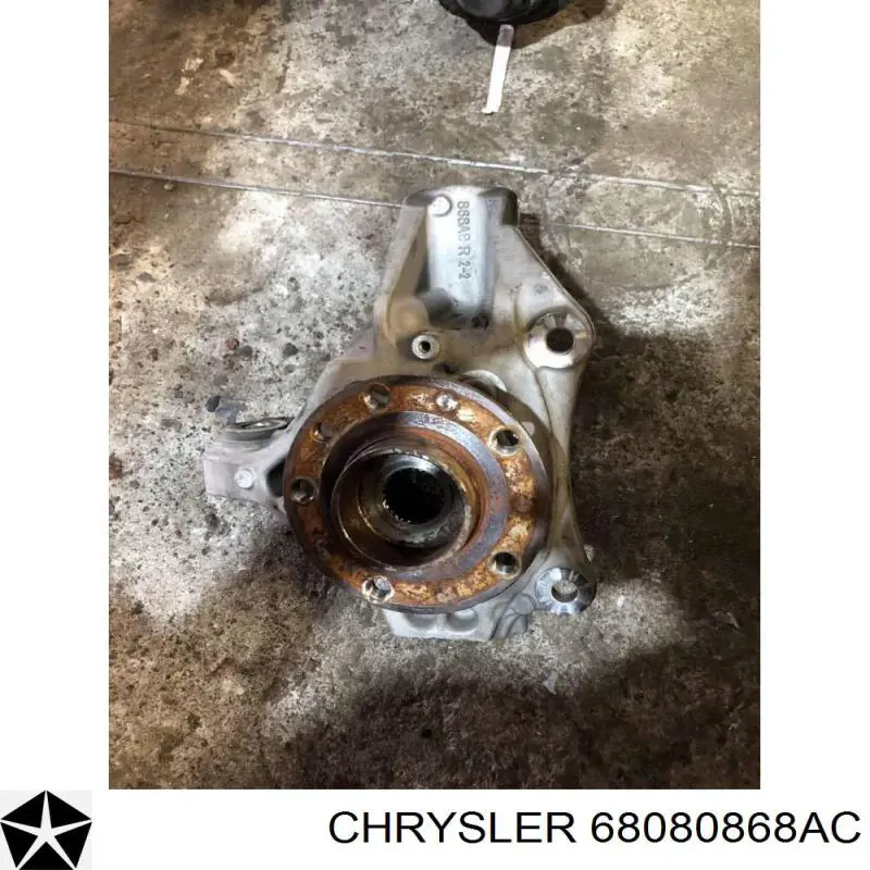 Купити 68080868AC Chrysler Вісь передня і поворотні кулаки