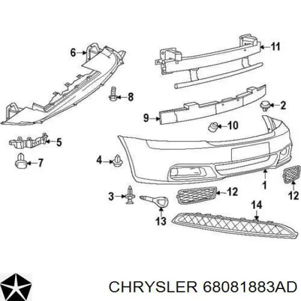 68081883AD Chrysler 