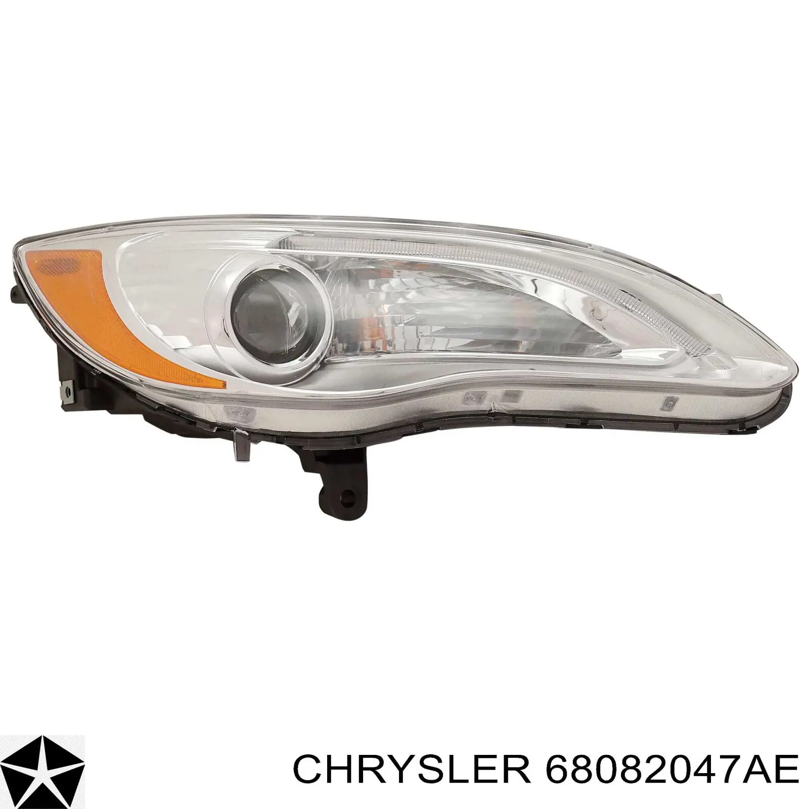 Бампер на авто Chrysler 68082047AD ціна, від 59.23 USD