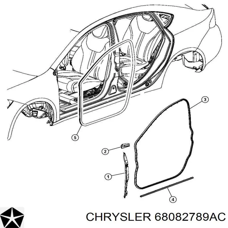  Chrysler 68082789AC ціна, від 11.40 USD