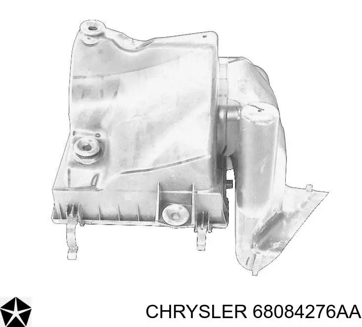 68022162AC Chrysler Корпус повітряного фільтра, нижня частина