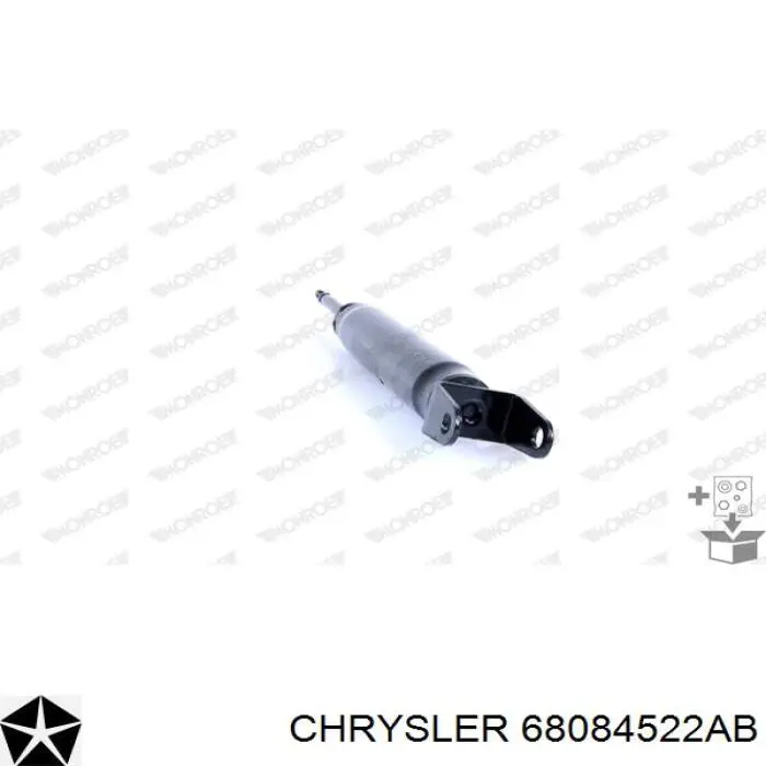 Купити 68084522AB Chrysler Стійка амортизатора задня