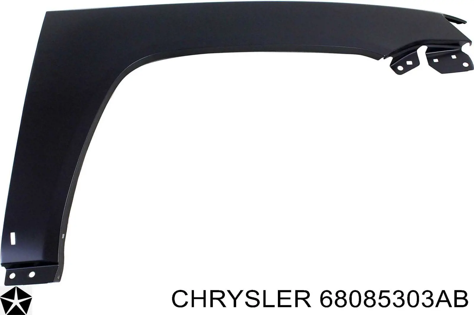 Крило переднє ліве 68079671AA Chrysler