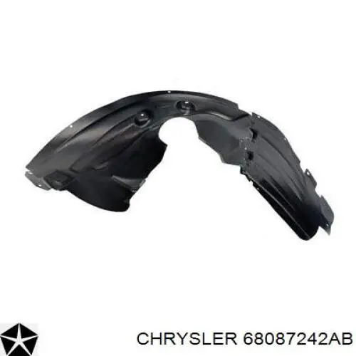 Купити 68087242AB Chrysler Підкрилок передній правий