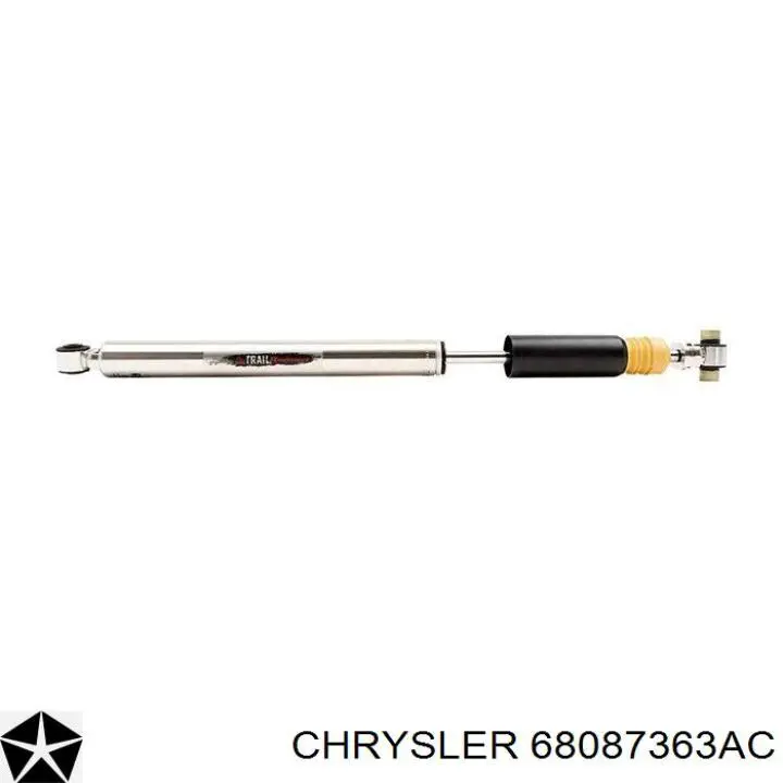 Купити 68087363AC Chrysler Стійка амортизатора задня