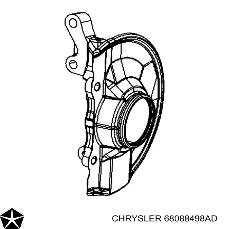 Вісь передня і поворотні кулаки Chrysler 5085702 ціна, від 60.21 USD