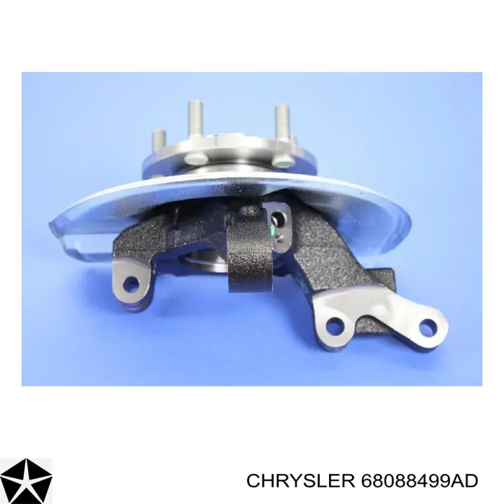Цапфа поворотна ліва Chrysler 68088499AD ціна, від 61.87 USD