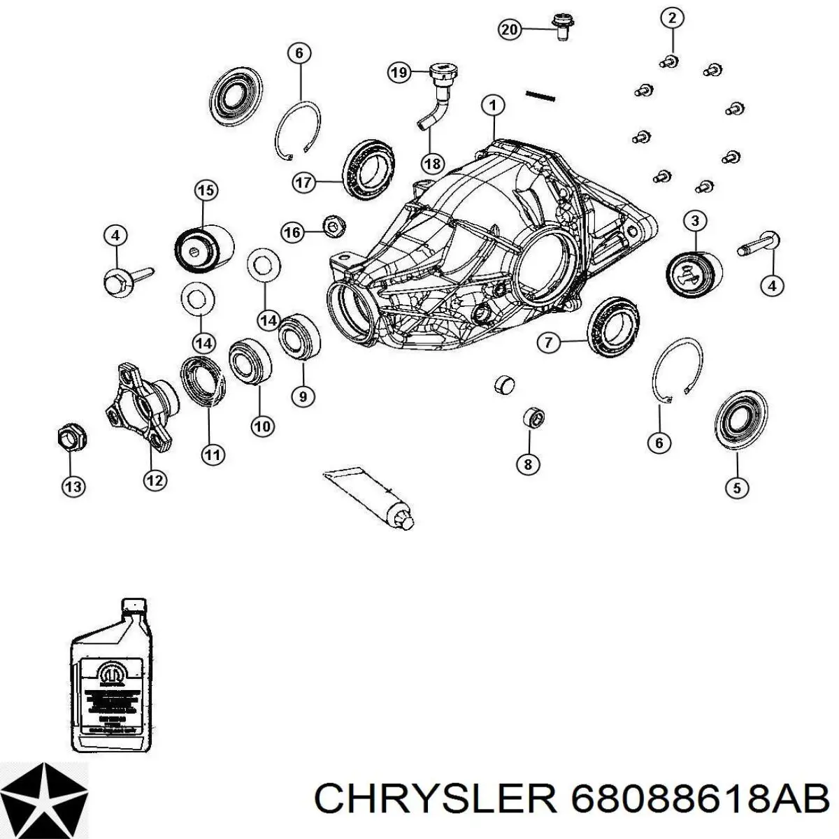  68088618AA Chrysler