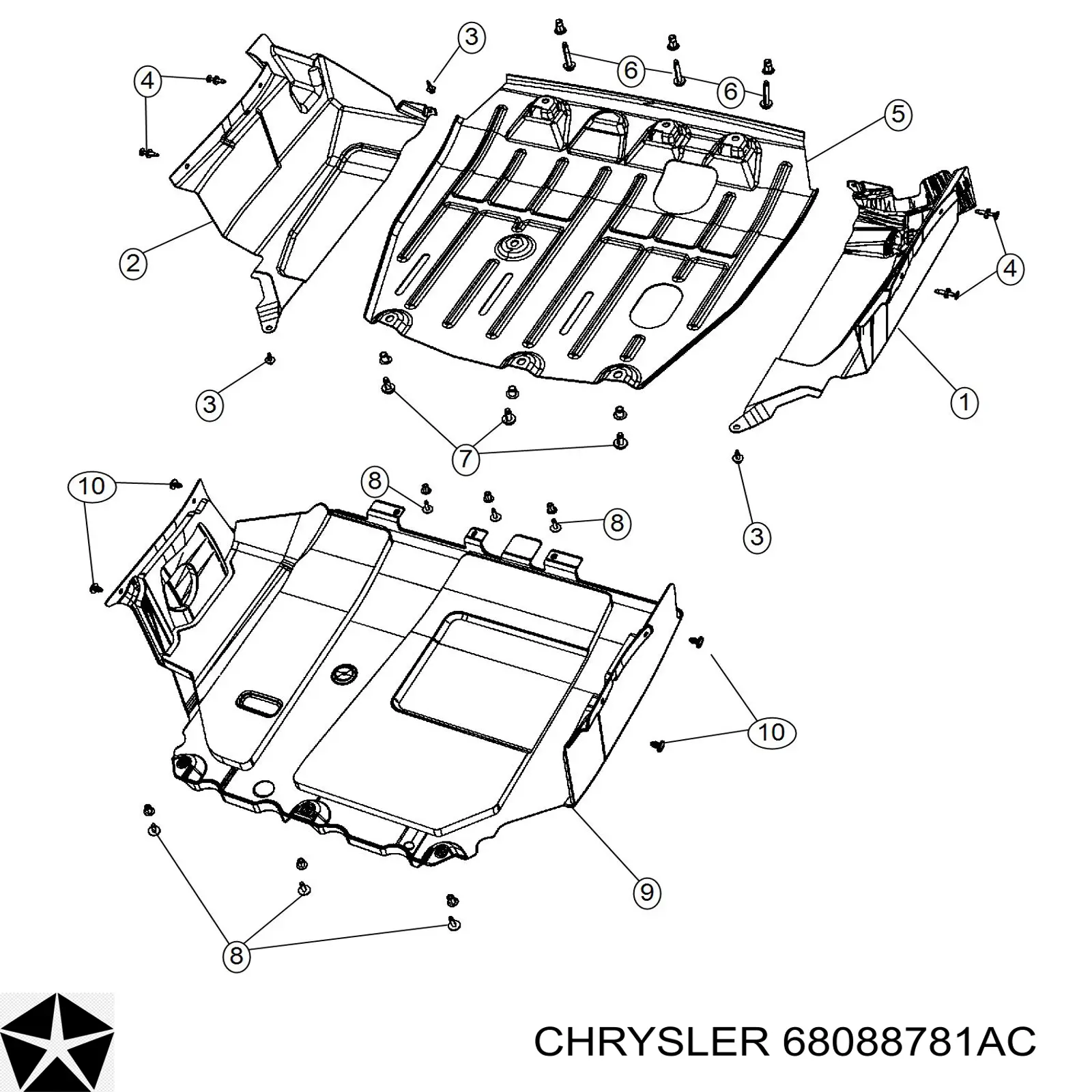 68088781AC Chrysler 