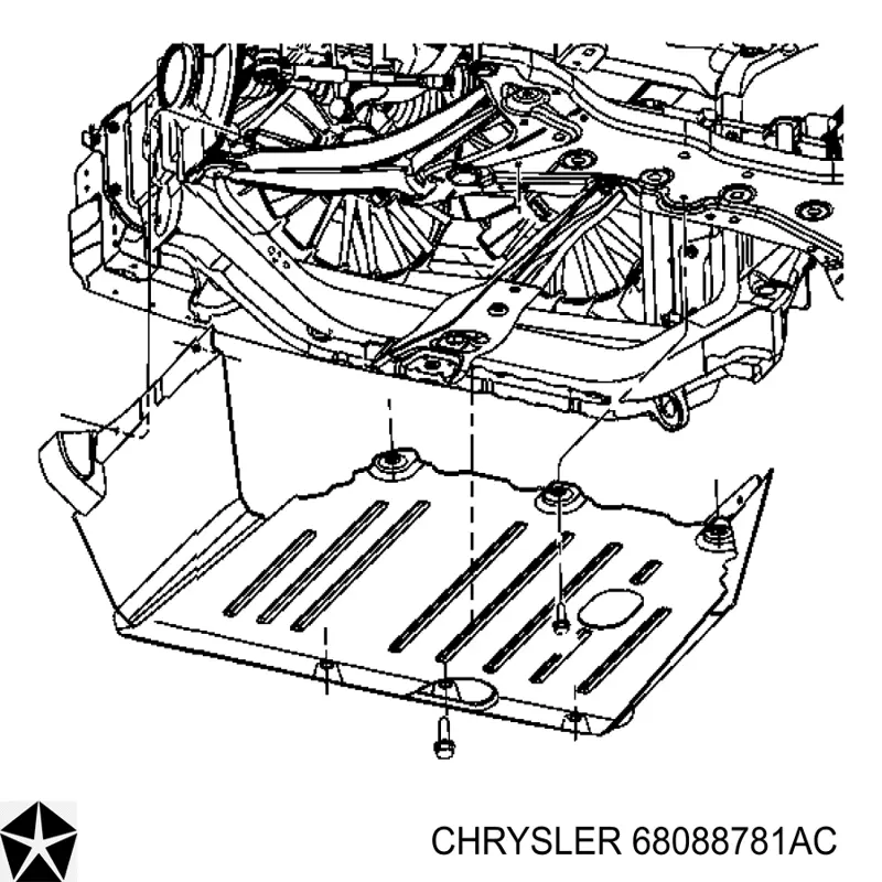  Chrysler 68088781AC ціна, від 52.02 USD