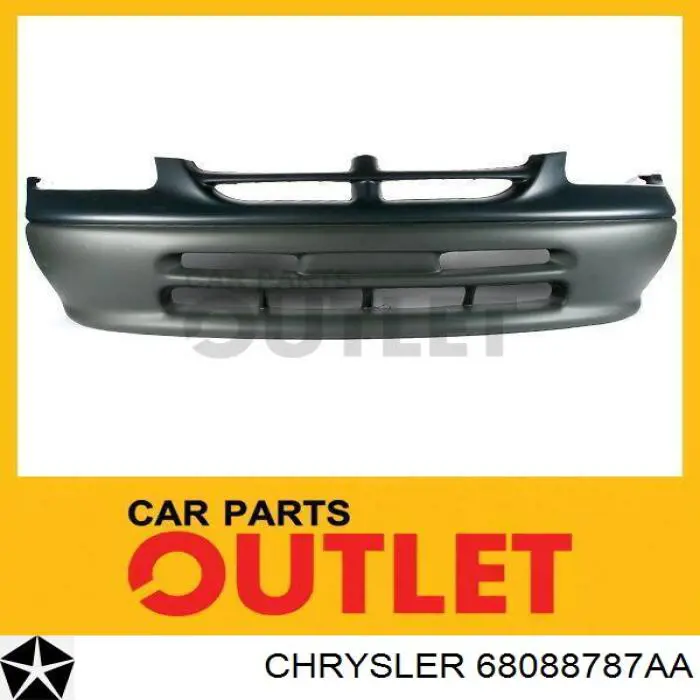 Бампер задній, нижня частина Chrysler 68088787AA ціна, від 57.01 USD