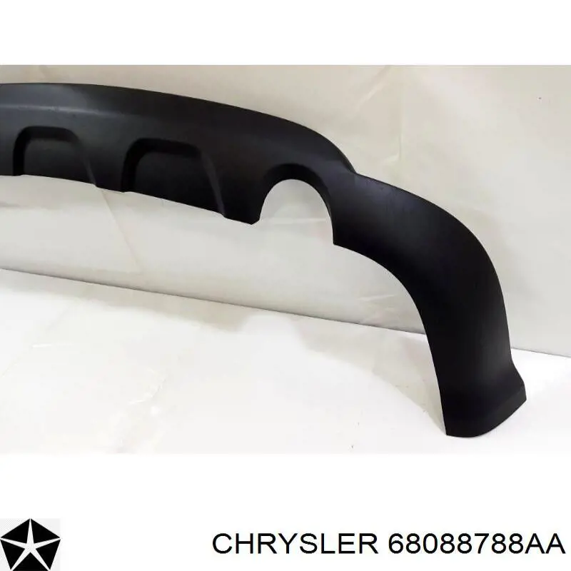 Бампер задній, нижня частина 68088788AA Chrysler