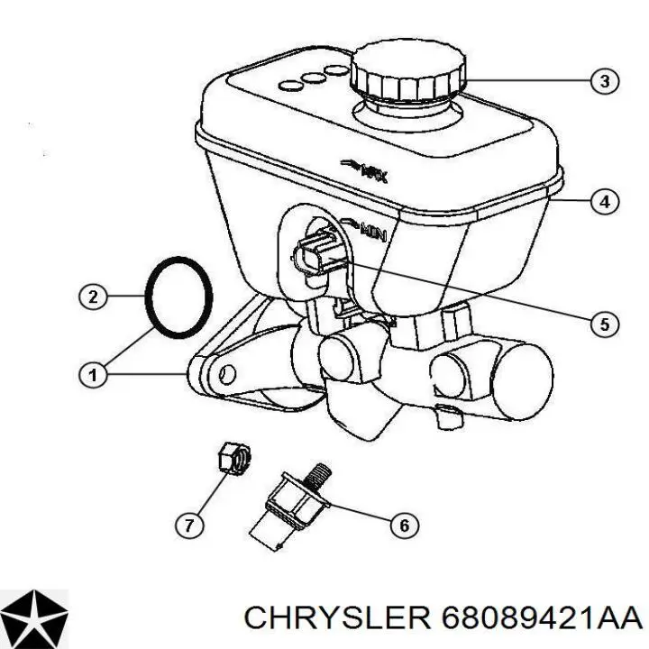 Купити 61536028 Mercedes Датчик тиску вихлопних газів