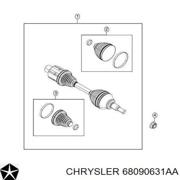  K68090631AA Fiat/Alfa/Lancia