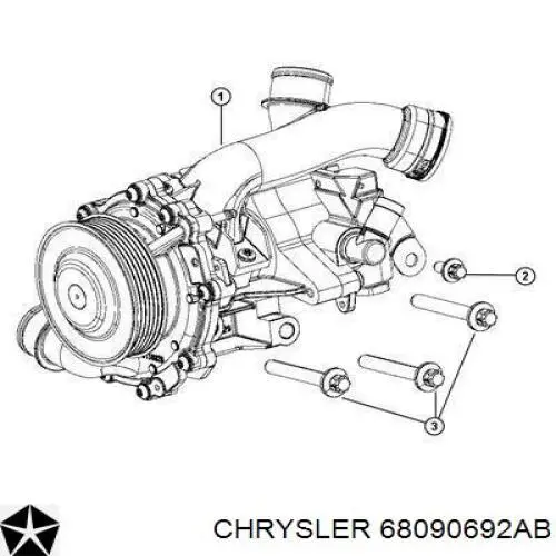  68090692AB Chrysler