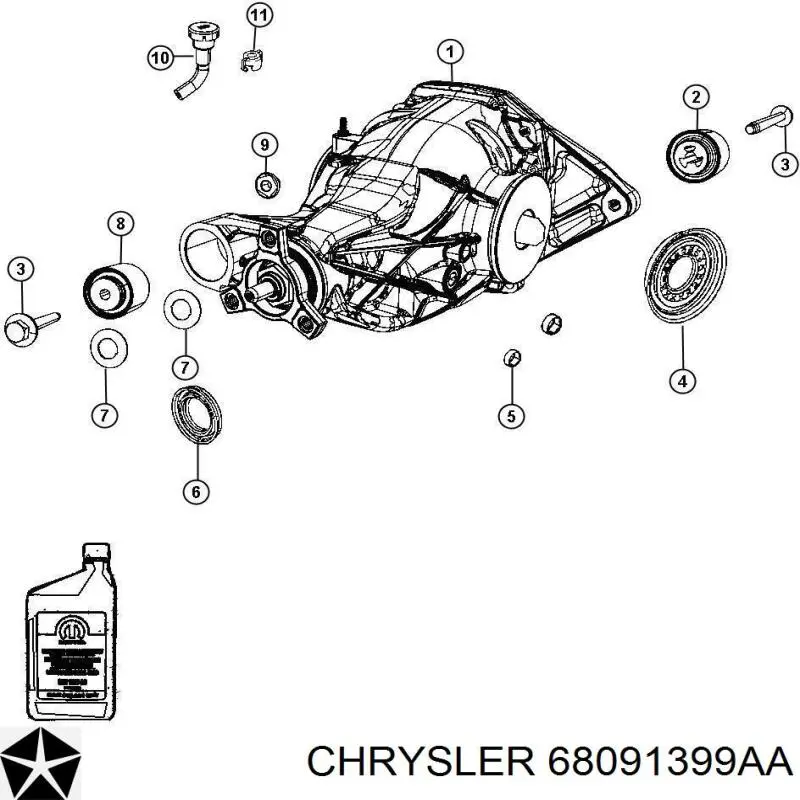  68091399AA Chrysler