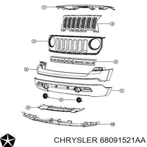  68091521AA Chrysler