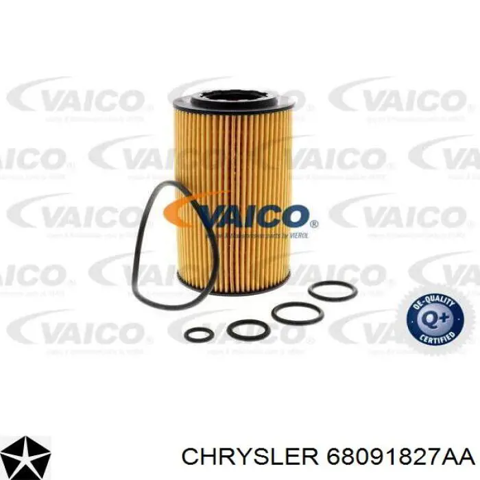Масляний фільтр 68091827AA Chrysler