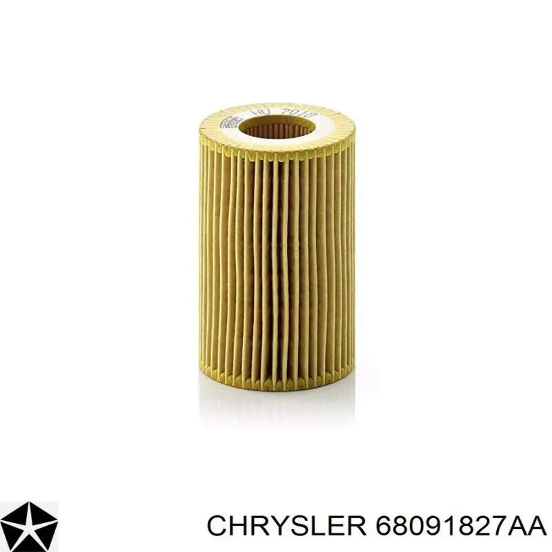 68091827AA Chrysler фільтр масляний