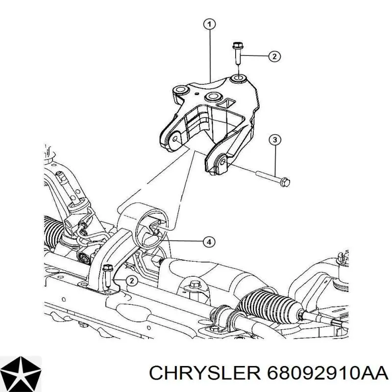  Chrysler 68092910AB ціна, від 38.71 USD