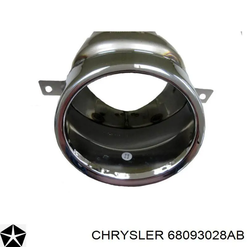 Насадка на глушник Chrysler 68093028AB ціна, від 13.48 USD